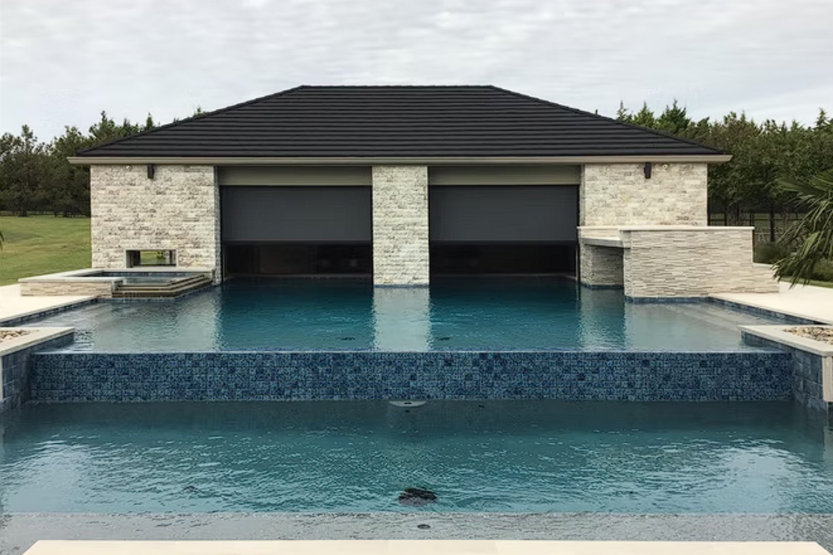 Motorized shade installation 1