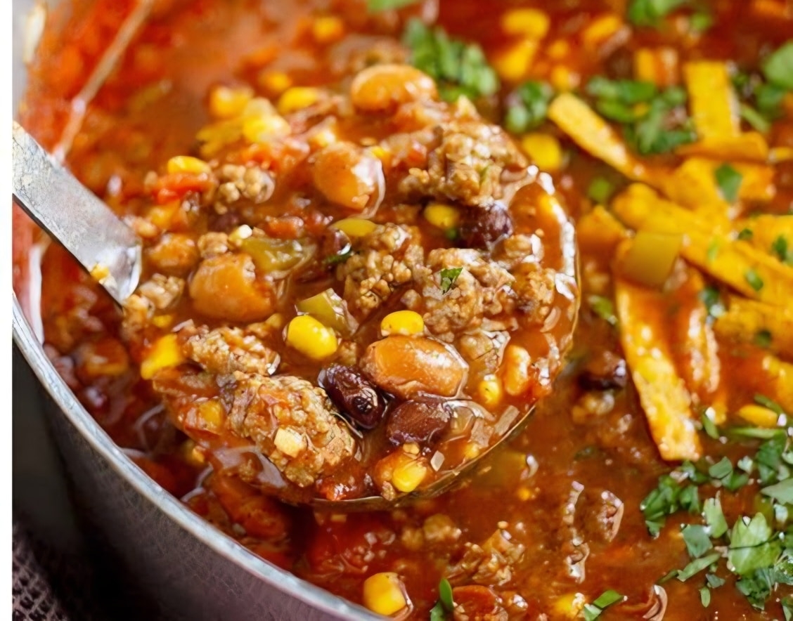 Beef Taco Soup