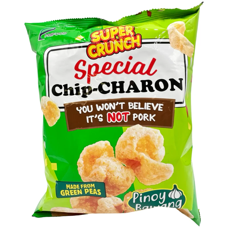 Super Crunch Chip-Chicharon Pinoy Bawang - 90g