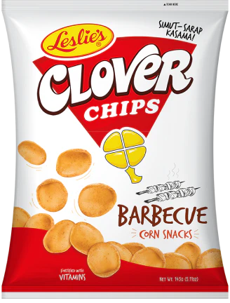 Leslie Clover Chips BBQ -85G