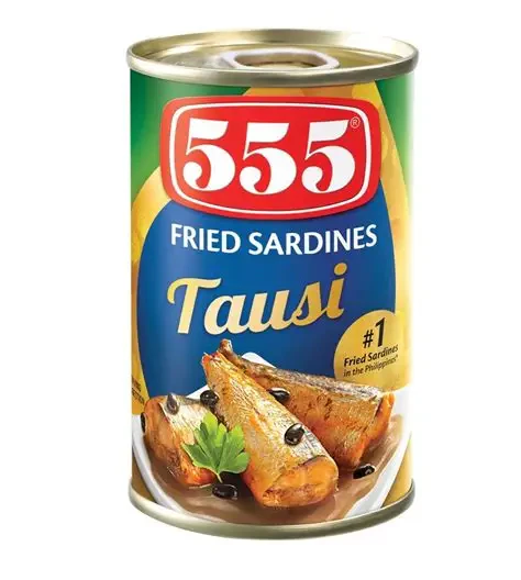 555 Sardines with Tausi -155g