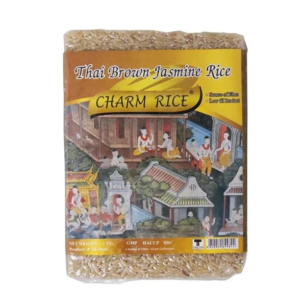 Charm Rice Thai Brown Jasmine Rice -1kg