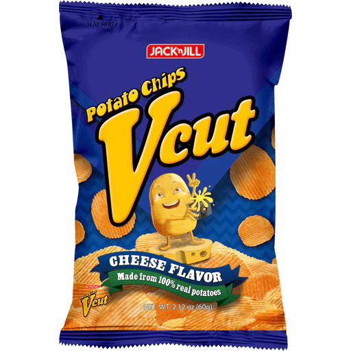 Jack n' Jill V-Cut Potato Chips - Cheese Flavour