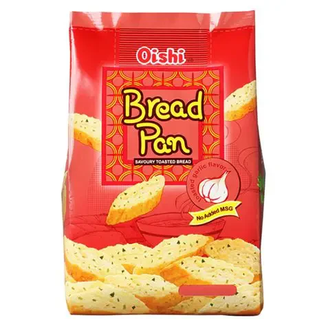 Oishi Bread Pan Toasted Garlic - 42g