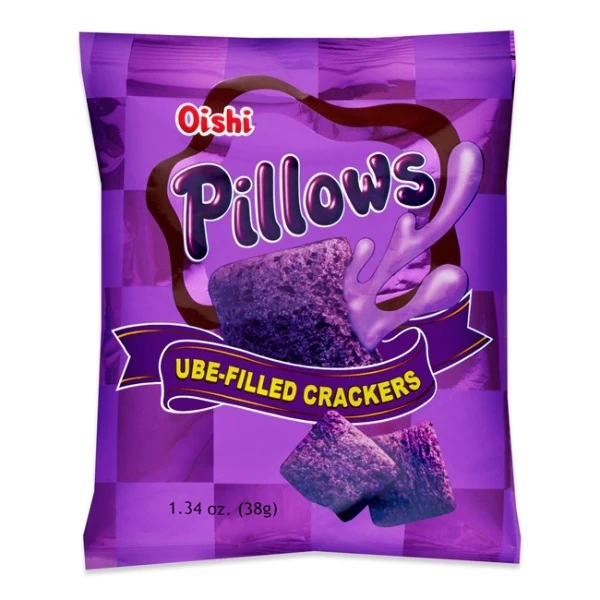 Oishi Pillows UBE Crackers