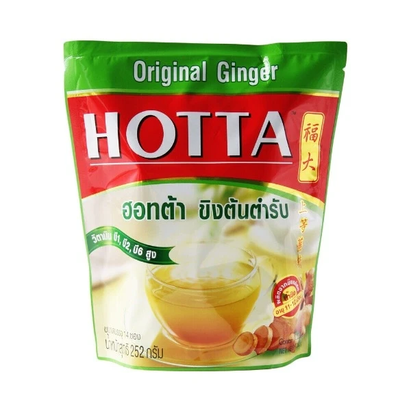 Hotta Instant Ginger Tea with Ginseng 150g 150g ( 14sachets)