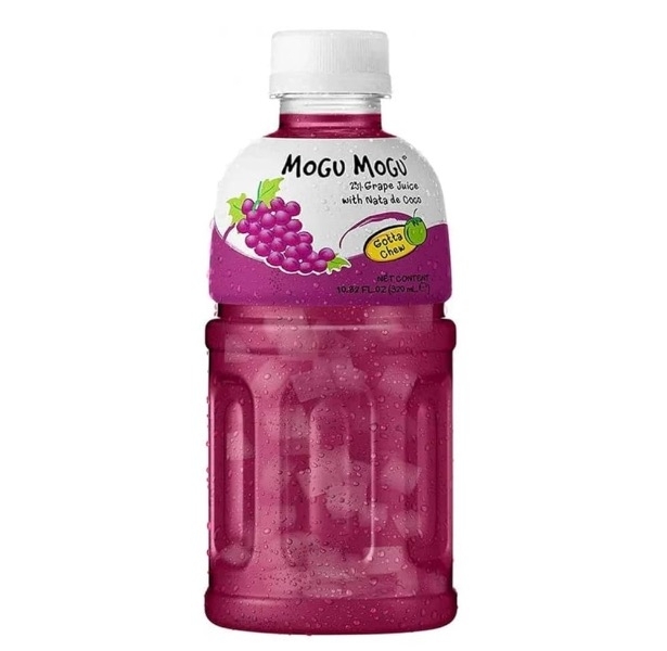 Mogu Mogu Nata De Coco Drink Grape Flavour