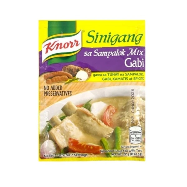 Knorr Sinigang Sa Sampalok Mix Gabi 22g