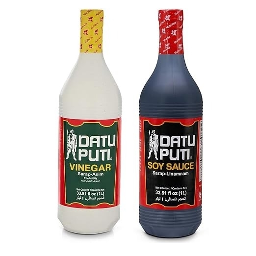 Datu Puti Value Pack ( Vinegar +Soy Sauce) 2x 1ltr