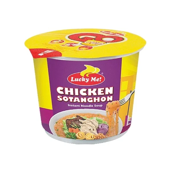Lucky Me Mini Go Cup Noodles Sotanghon 28g