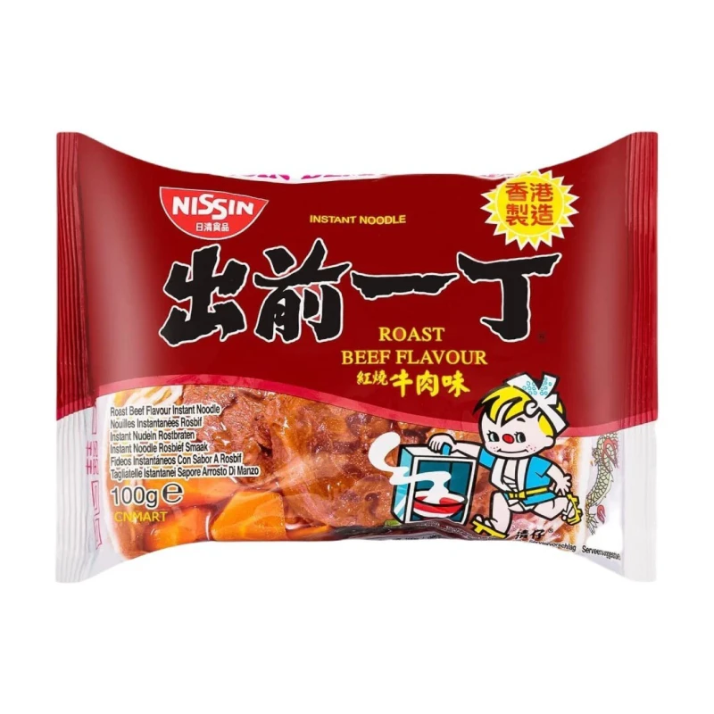 Nissin Instant Noodles Roast Beef Flavour -100g