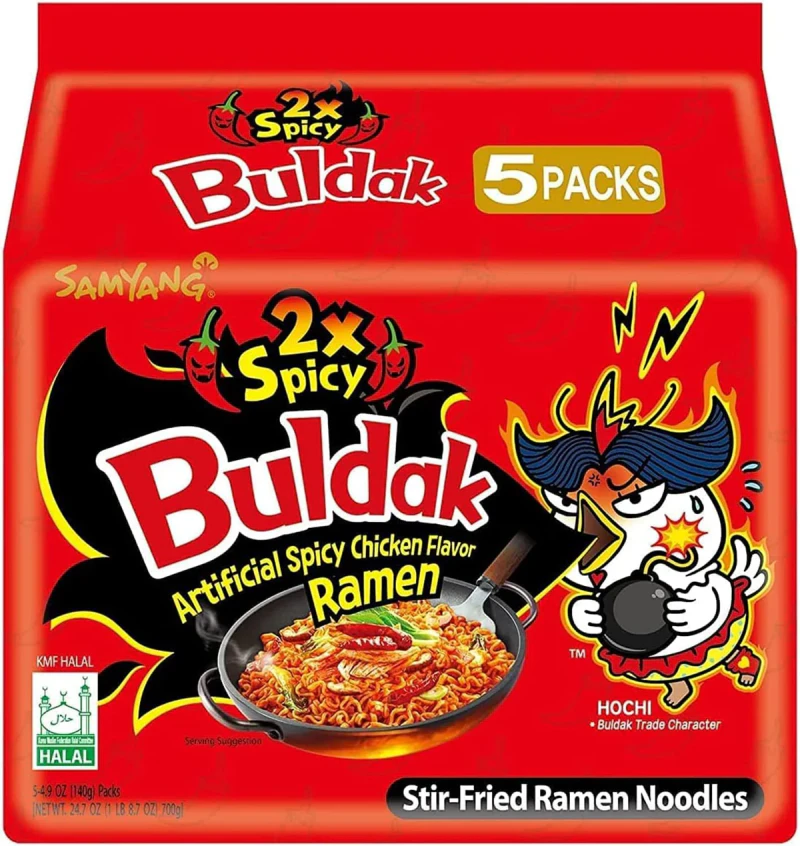Samyang Buldak x2 Spicy Hot Chicken ( pack of5)