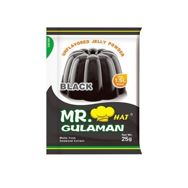 Mr Hat Gulaman Black - 25g
