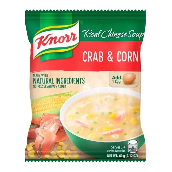 Knorr Chinese Soup Crab & Corn