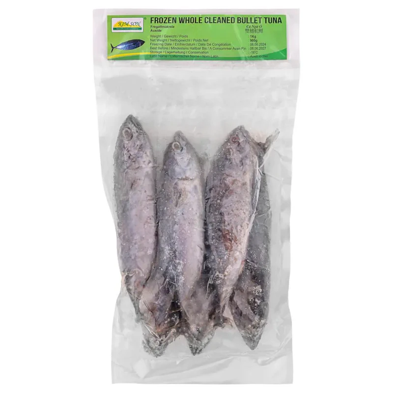 Kimson Whole Cleaned Bullet Tuna 1 kg
