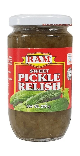 RAM Sweet Pickle Relish in a bottle 270 g