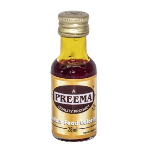 Preema Yellow Food Colouring 28ml