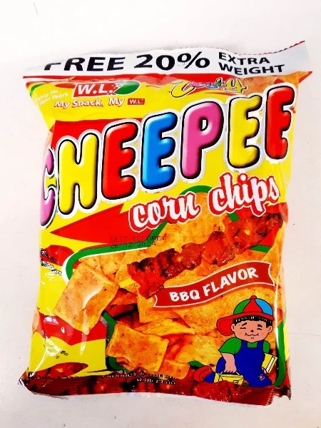 Cheepee Corn Chips - BBQ 120G