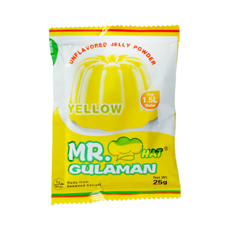 Mr Hat Gulaman - Yellow