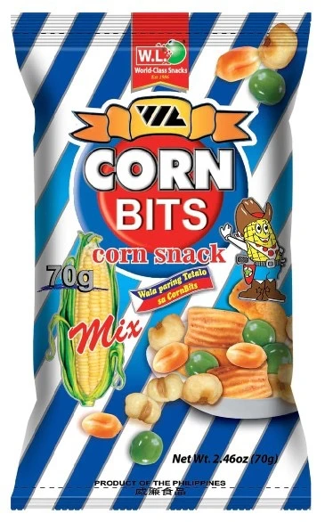 W.L. Cornbits Mixed Nuts 70g