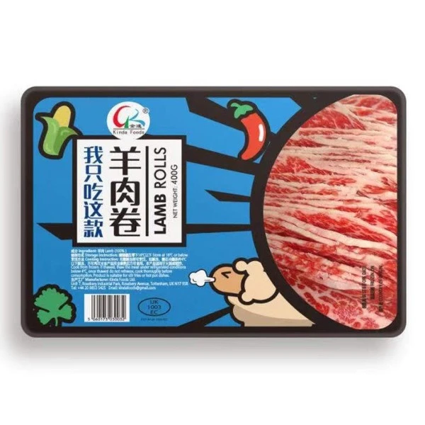 Kinda Foods Lamb Rolls 400g