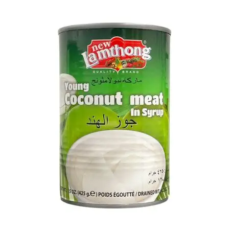 Lamthong Young Coconut Meat in Syrup