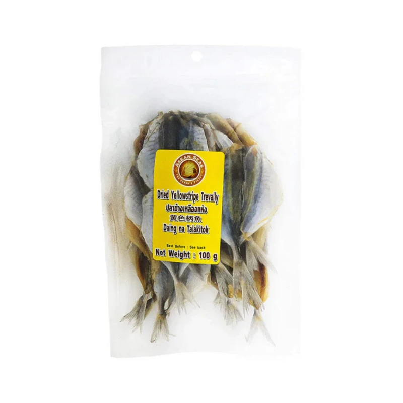 Asian Seas Dried Yellow Stripe Trevally - 100g