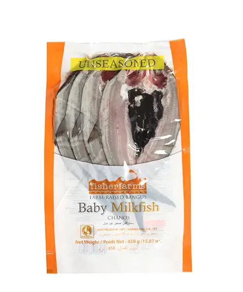 Fisher Farms Babysplit Plain Milkfish ( 450-500g)
