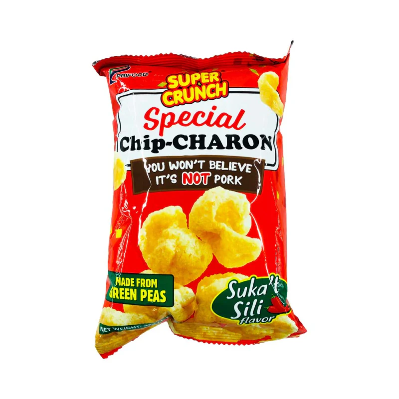 Super Crunch Chip-Chicharon Sukat Sili - 90g