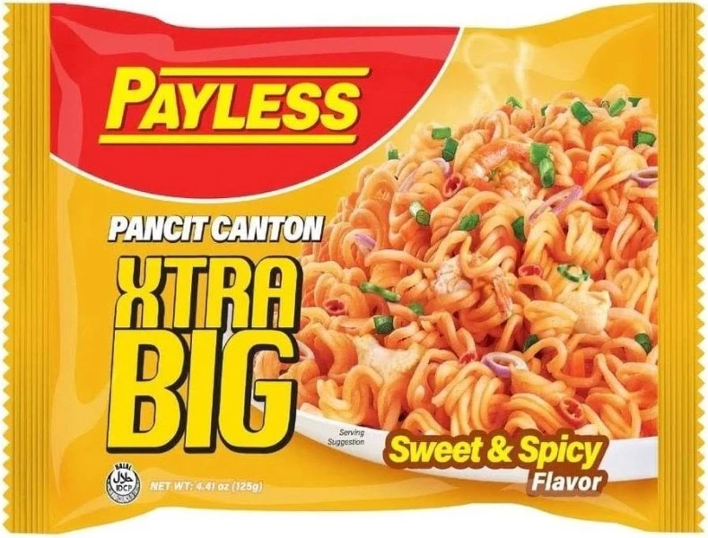 Payless Pancit Canton Xtra Big Sweet & Spicy (125g)