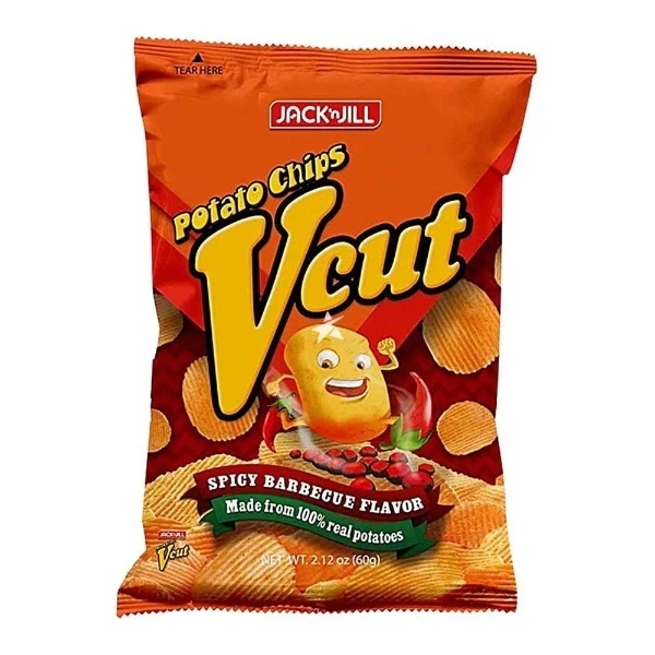 Jack n' Jill Vcut Chips spicy bbq