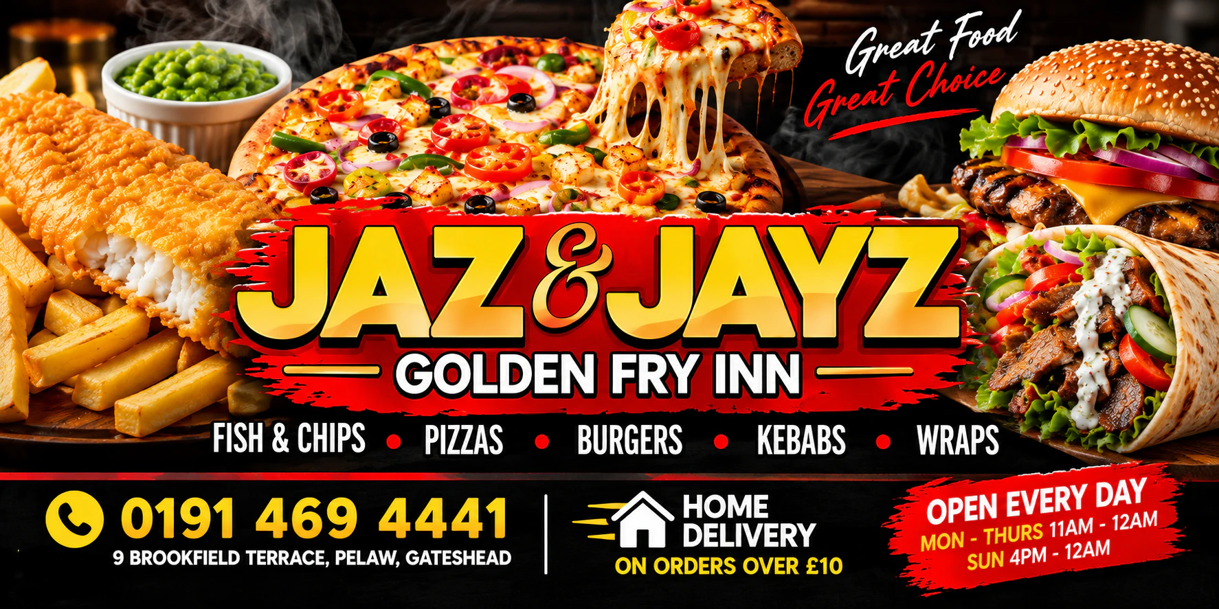 Jaz & Jayz – Golden Fry Inn